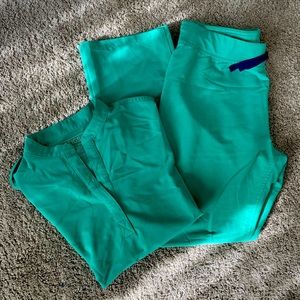 Surgical Green Figs Scrub set